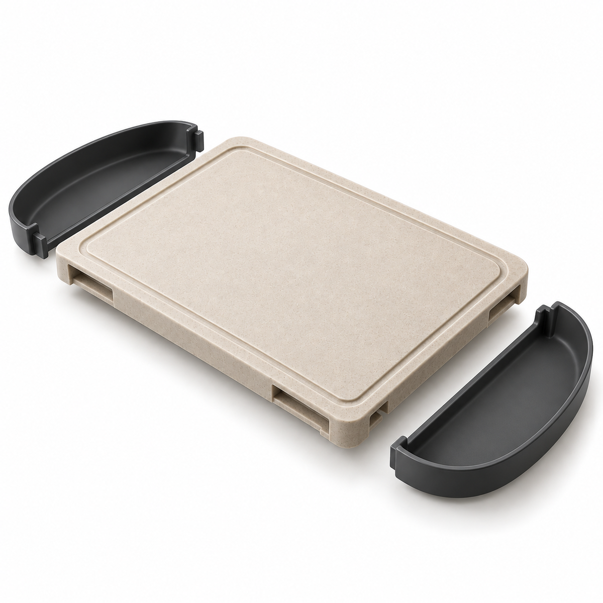 Modular Prep Board & Catch Tray Set