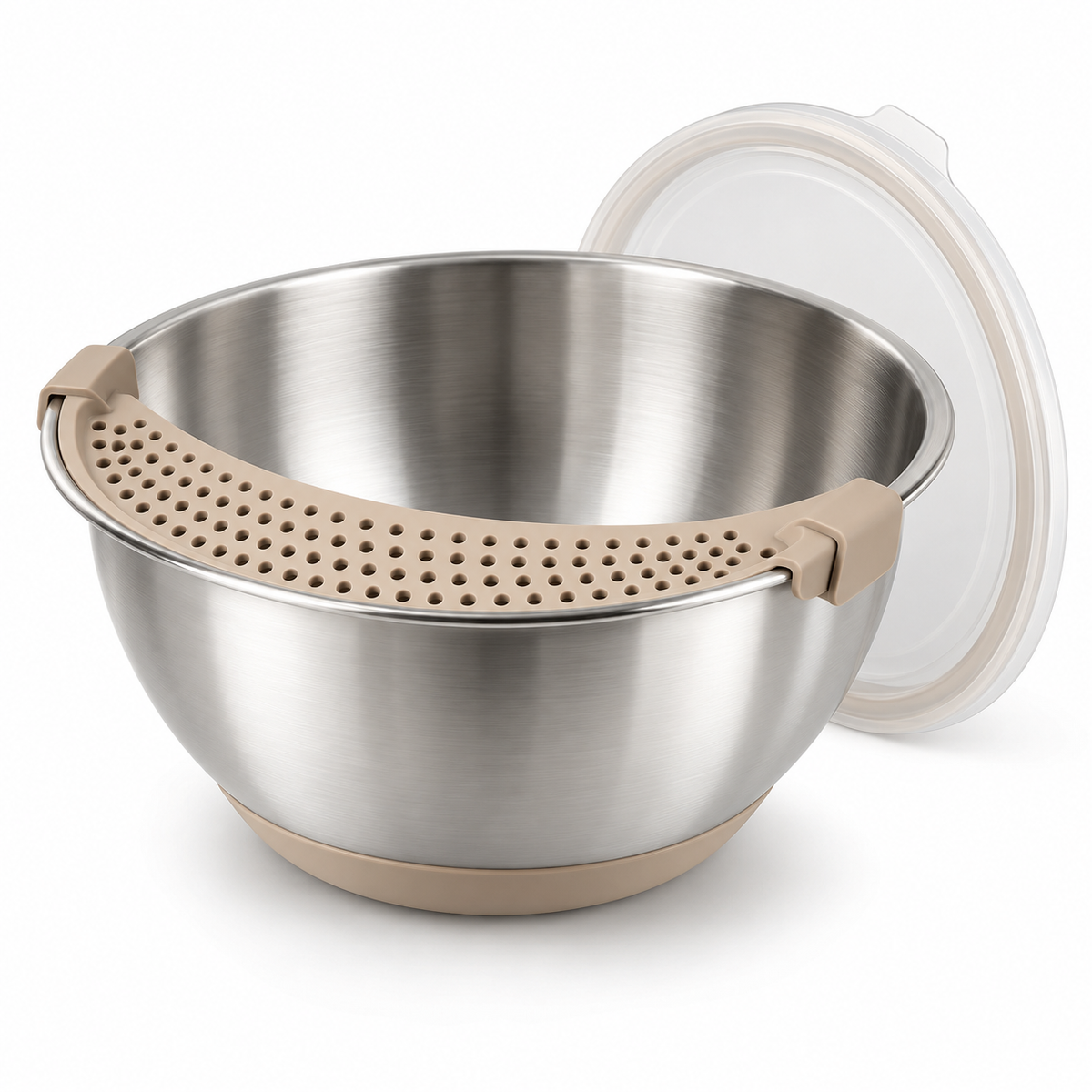 HaloDrain Mixing Bowl with Crescent Drain Gate