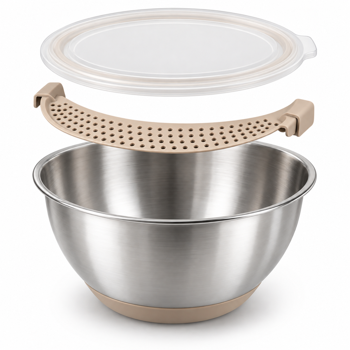 HaloDrain Mixing Bowl with Crescent Drain Gate