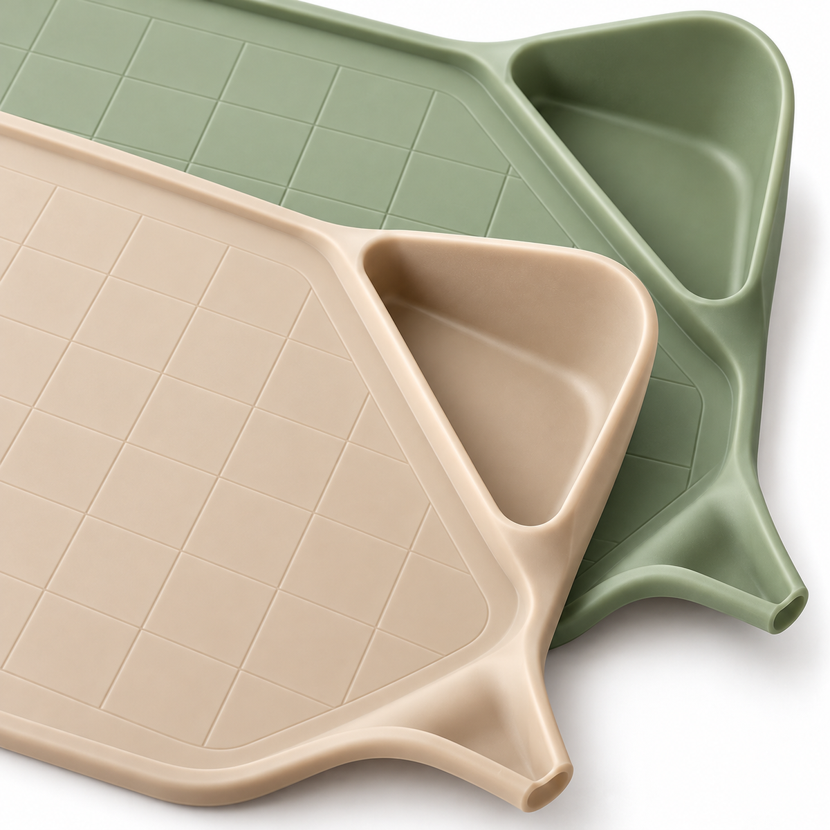 PeelPocket Dual-Zone Rollable Prep Mat Set