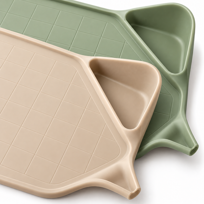 PeelPocket Dual-Zone Rollable Prep Mat Set
