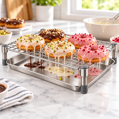 NestRack Cooling, Glaze & Drain Rack System