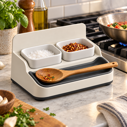 PanMate Heat-Safe Stove-Side Prep Caddy